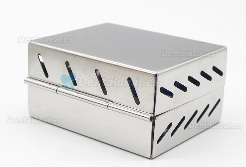 Caja de Instrumental para Implantes Dentales de Acero Inoxidable Tama&ntilde;o Medio